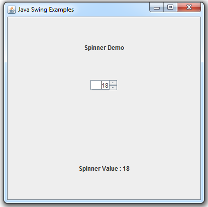 Swing Spinner
