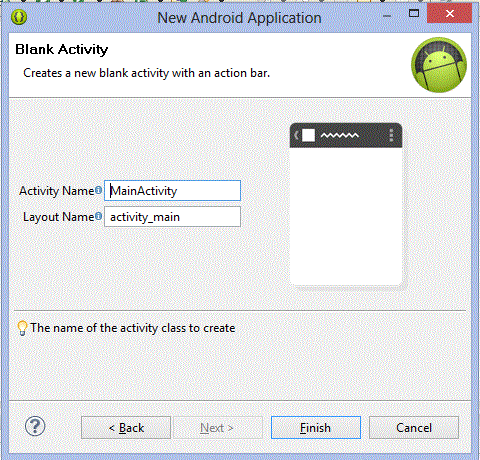 Step 6 - Blank Activity