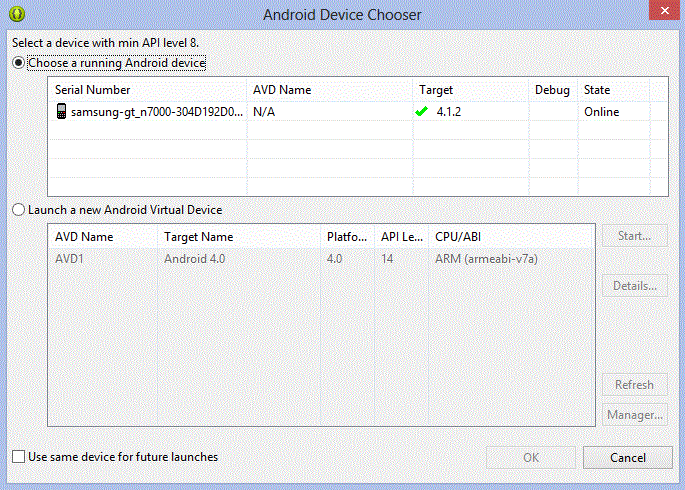 Step 9 - Run on Android Device