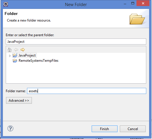 Naming folder name