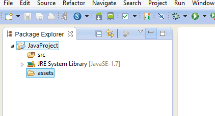 View created folder