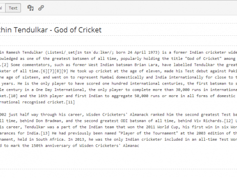 WordPress - Full Screen Mode